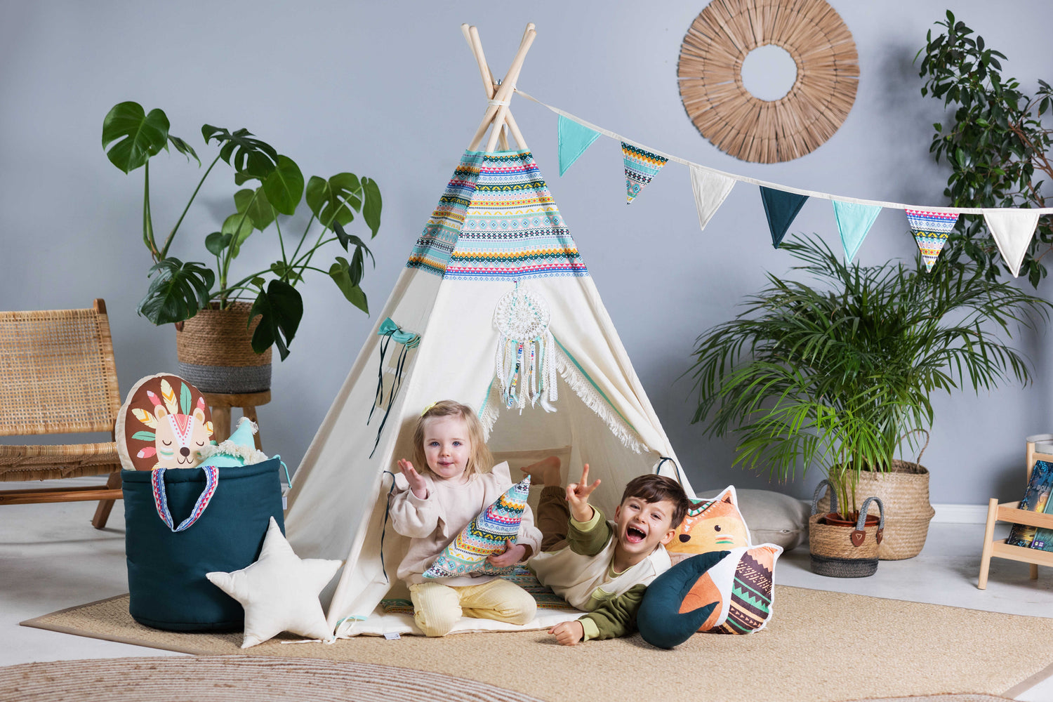 Kids Tipi Tent - Ethno