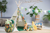 Jungle Teepee Tent | Teepee JUNGLE | Kids Teepee | Teepee Tent for Kids | Teepee Tent for Babies & Toddlers | Jungle Tent | Kids Teepee Tent | Teepee Tent for Boys & Girls | 