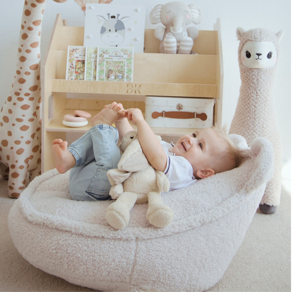 MeowBaby Kids Bean Bag Seat - Sako Bag Teddy | BEARLY