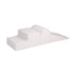 Soft Play Blocks White Boucle | White Boucle soft play set | White Boucle soft play blocks | White Boucle foam Playground | Boucle Soft Play |