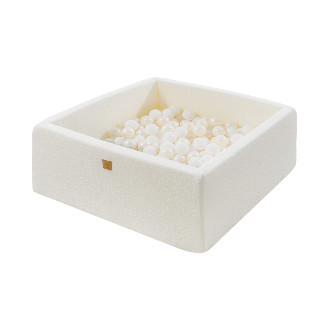 Boucle Ball Pit White Square | Balls to Choose | MeowBaby