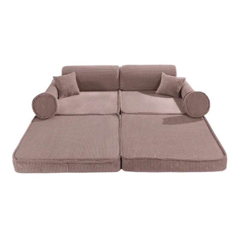Aesthetic Kids Play Sofa PREMIUM | Modular Play Couch | Corduroy