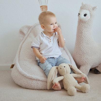 MeowBaby Kids Bean Bag Seat - Sako Bag Teddy | BEARLY