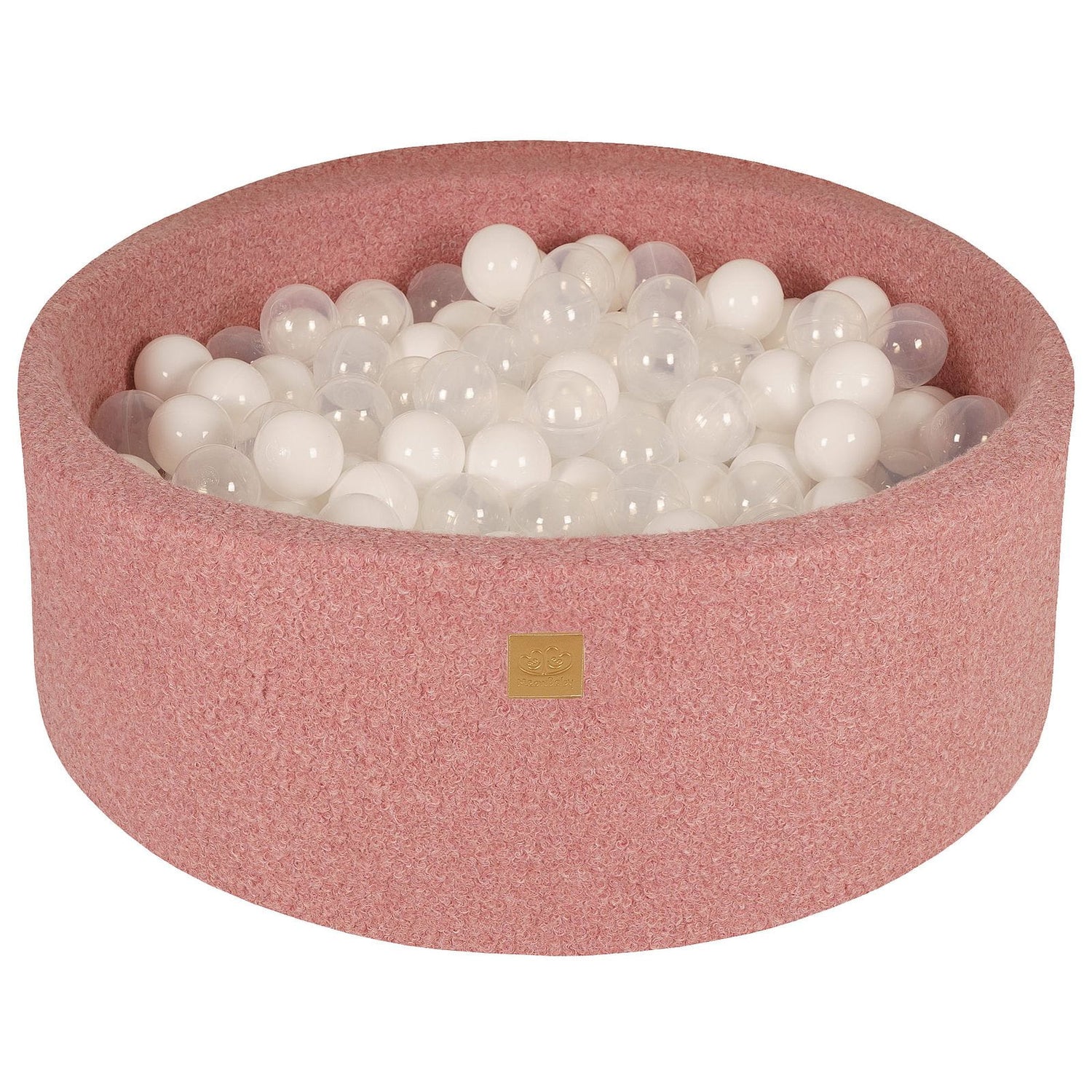 PINK BOUCLE ball Pit | MeowBaby Pink Boucle Ball Pit |