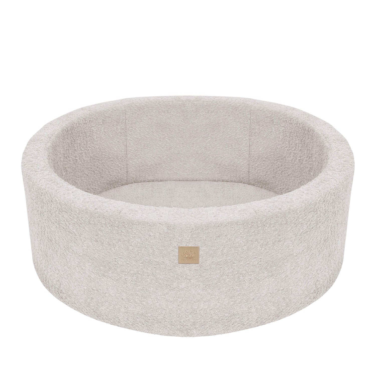 Meowbaby Boucle Baby Ball Pit Champagne Ecru Without balls