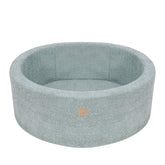 Meowbaby Boucle Baby Ball Pit Fresh Mint Without balls