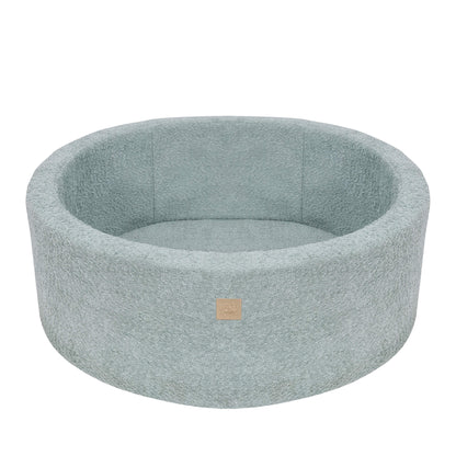 Meowbaby Boucle Baby Ball Pit Fresh Mint Without balls