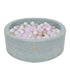 MeowBaby Boucle Baby Ball Pit Mint | Ball Pit Toddler | Ball Pit Balls | Ball Pit for Kids |
