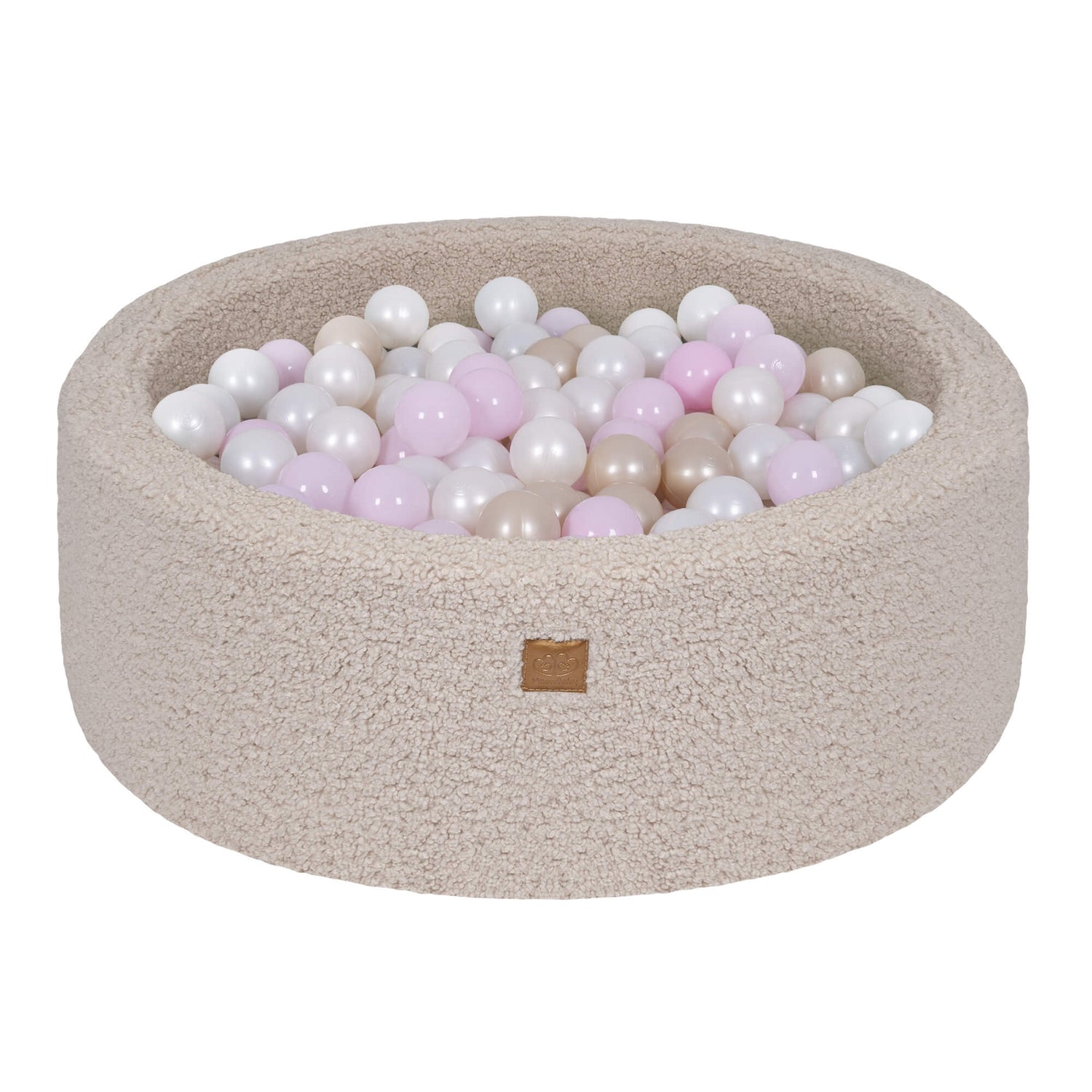 MeowBaby Bearly Baby Ball Pit Grey | Ball Pit with Balls | Ball Pit Toddlers | Ball Pit for Kids | Ball pit Grey |