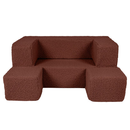 MeowBaby® Aesthetic Cube Sofa BEARLY