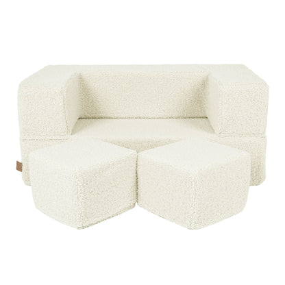 MeowBaby® Aesthetic Cube Sofa BEARLY