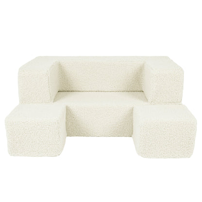 MeowBaby® Aesthetic Cube Sofa BEARLY