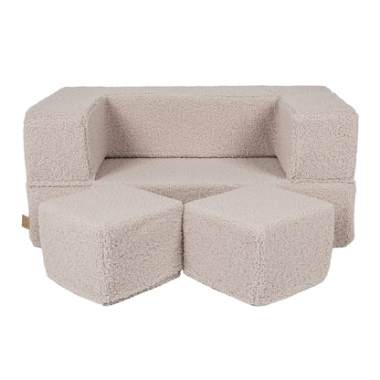 MeowBaby® Aesthetic Cube Sofa BEARLY