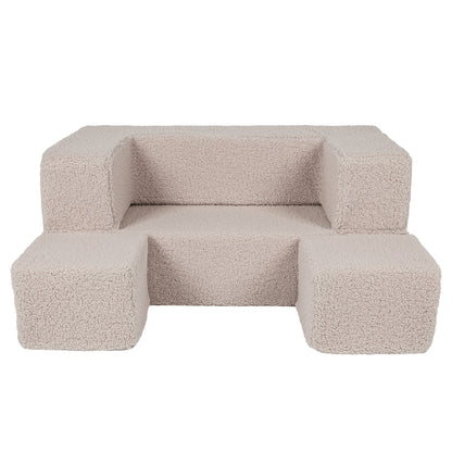 MeowBaby® Aesthetic Cube Sofa BEARLY