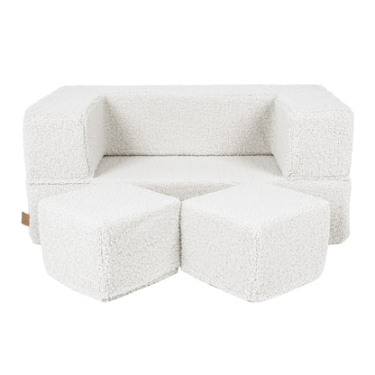 MeowBaby® Aesthetic Cube Sofa BEARLY