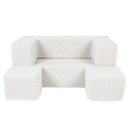 MeowBaby® Aesthetic Cube Sofa BEARLY