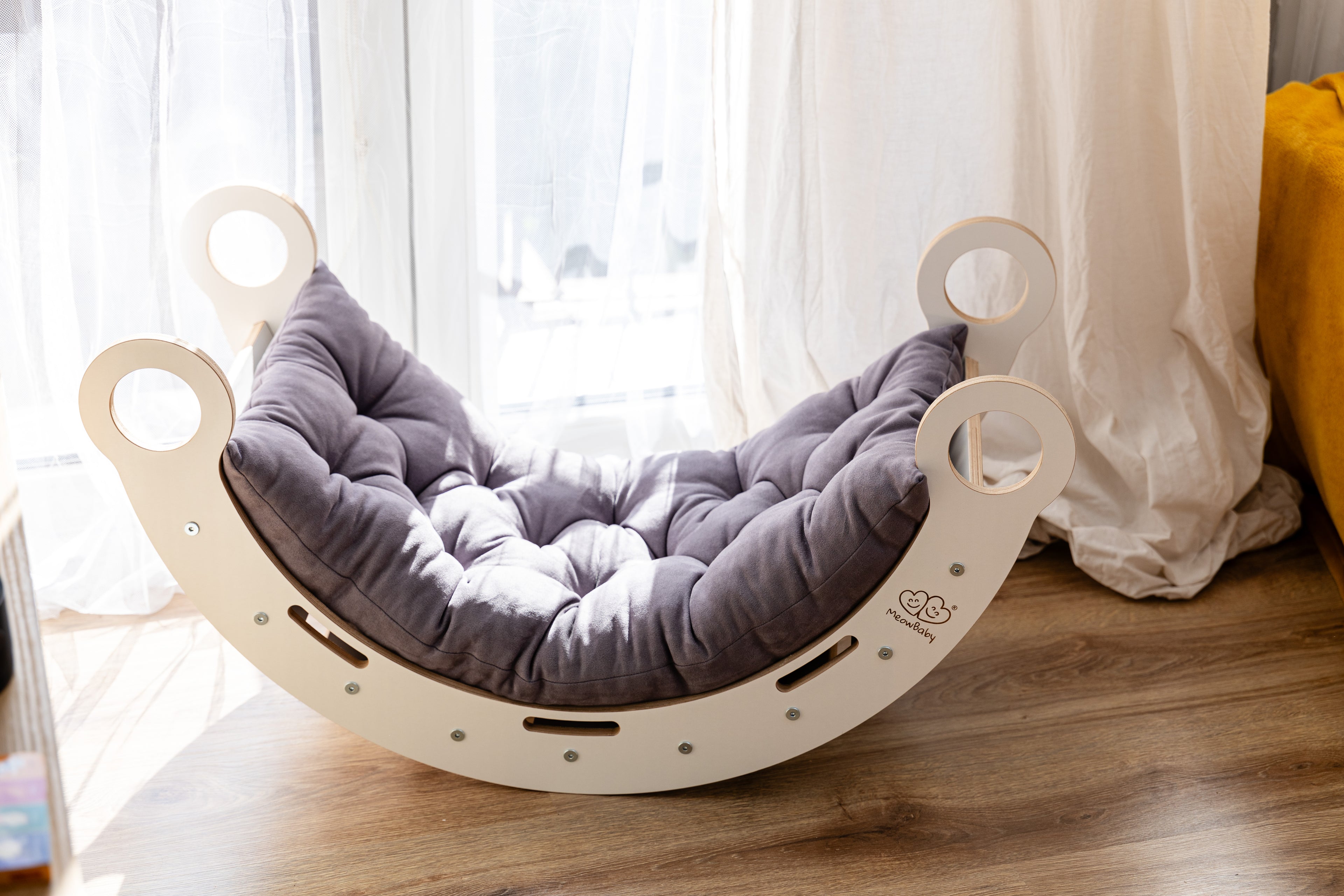 MeowBaby® Dream Rocker with Cushion | Rocker Arch with Cushion