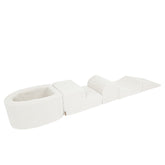 Meowbaby Bearly Foam Playground Off White 5 Elements Without Balls