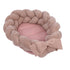 Aesthetic Baby Play Mat with Braided Bumper