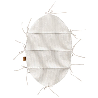 Aesthetic Baby Play Mat with Braided Bumper
