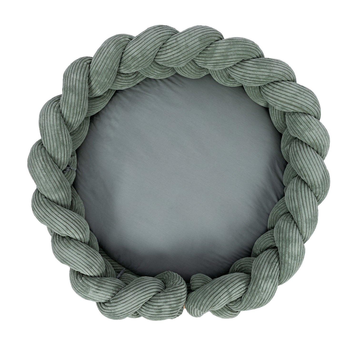 Aesthetic Baby Play Mat with Braided Bumper