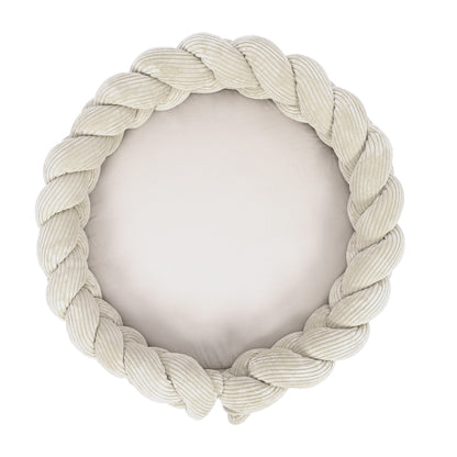 Aesthetic Baby Play Mat with Braided Bumper