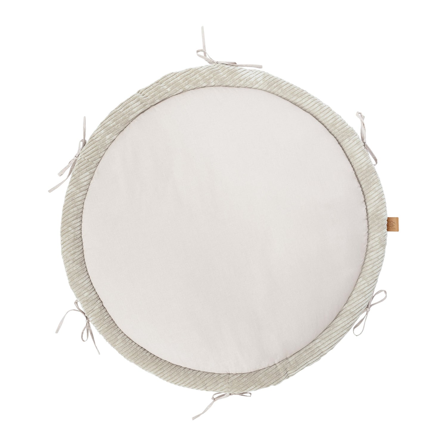 Aesthetic Baby Play Mat with Braided Bumper