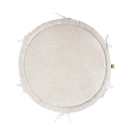 Aesthetic Baby Play Mat with Braided Bumper