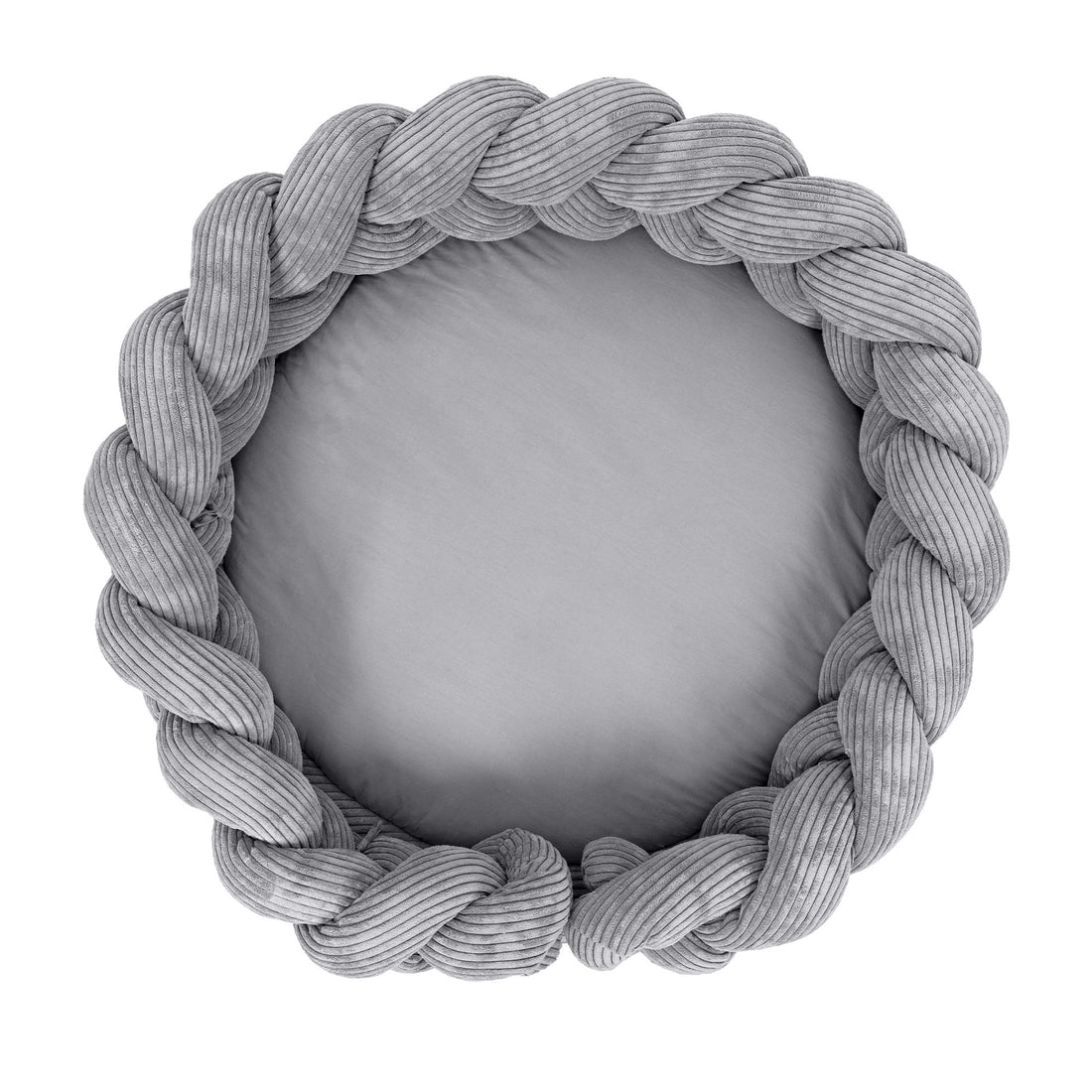 Aesthetic Baby Play Mat with Braided Bumper - Meowbaby