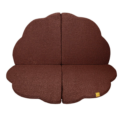 MeowBaby Baby Mat Bearly Cloud Brown