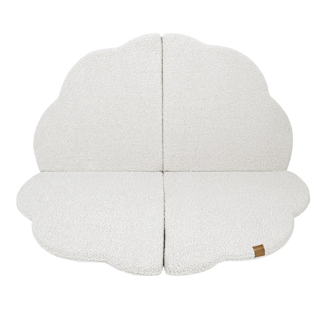 MeowBaby Baby Mat Bearly Cloud White