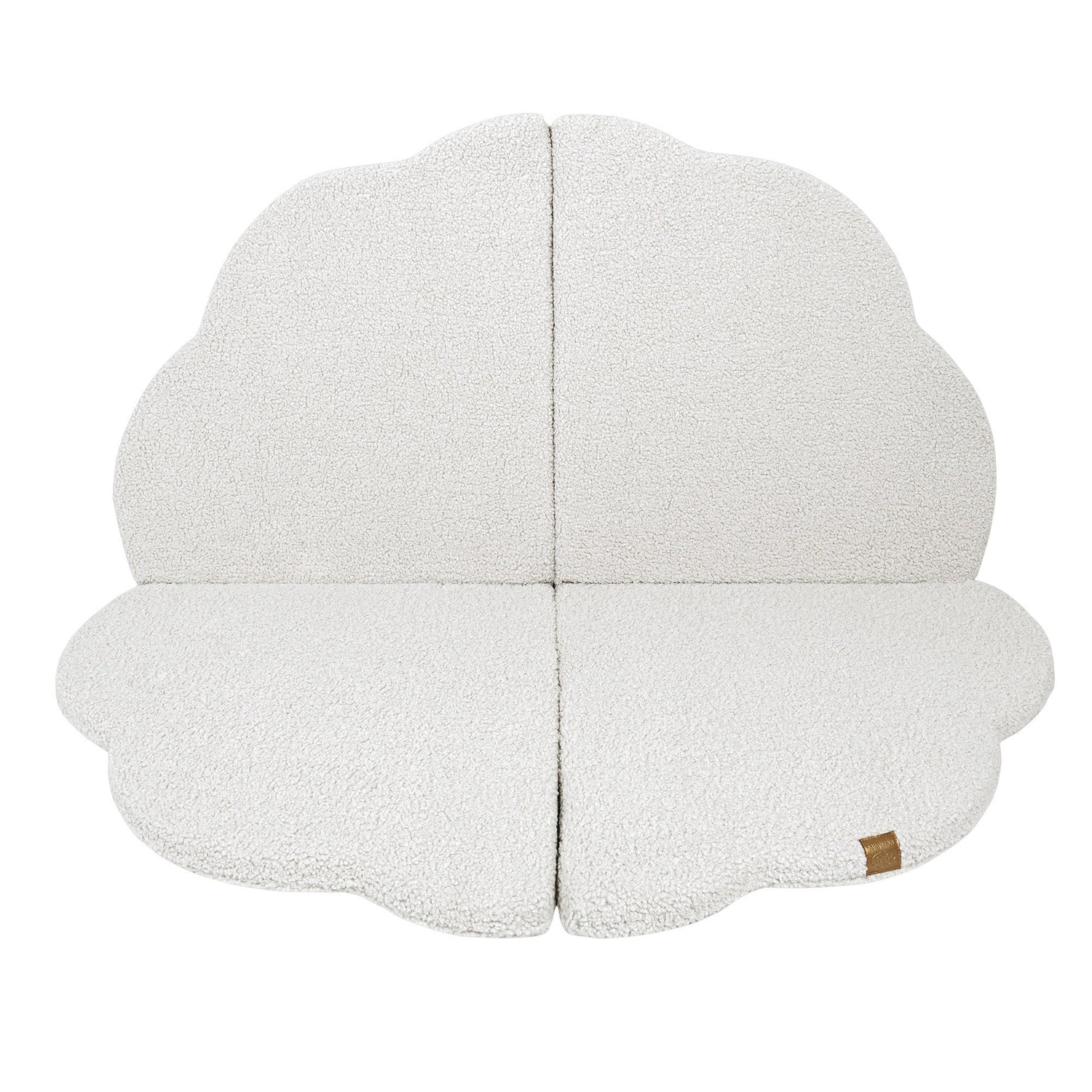 MeowBaby Baby Mat Bearly Cloud White