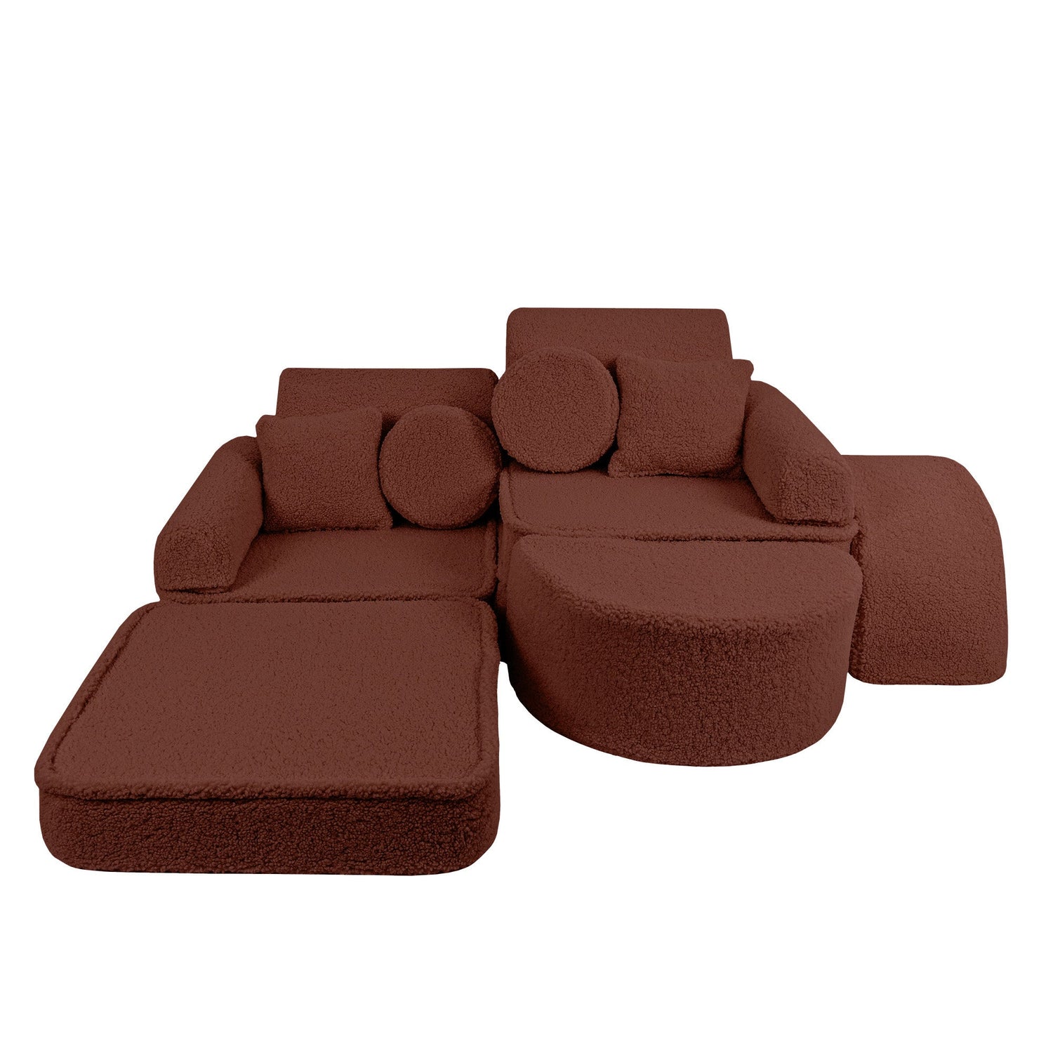 MeowBaby® BEARLY Play Sofa - Play Sofa Pocket Max