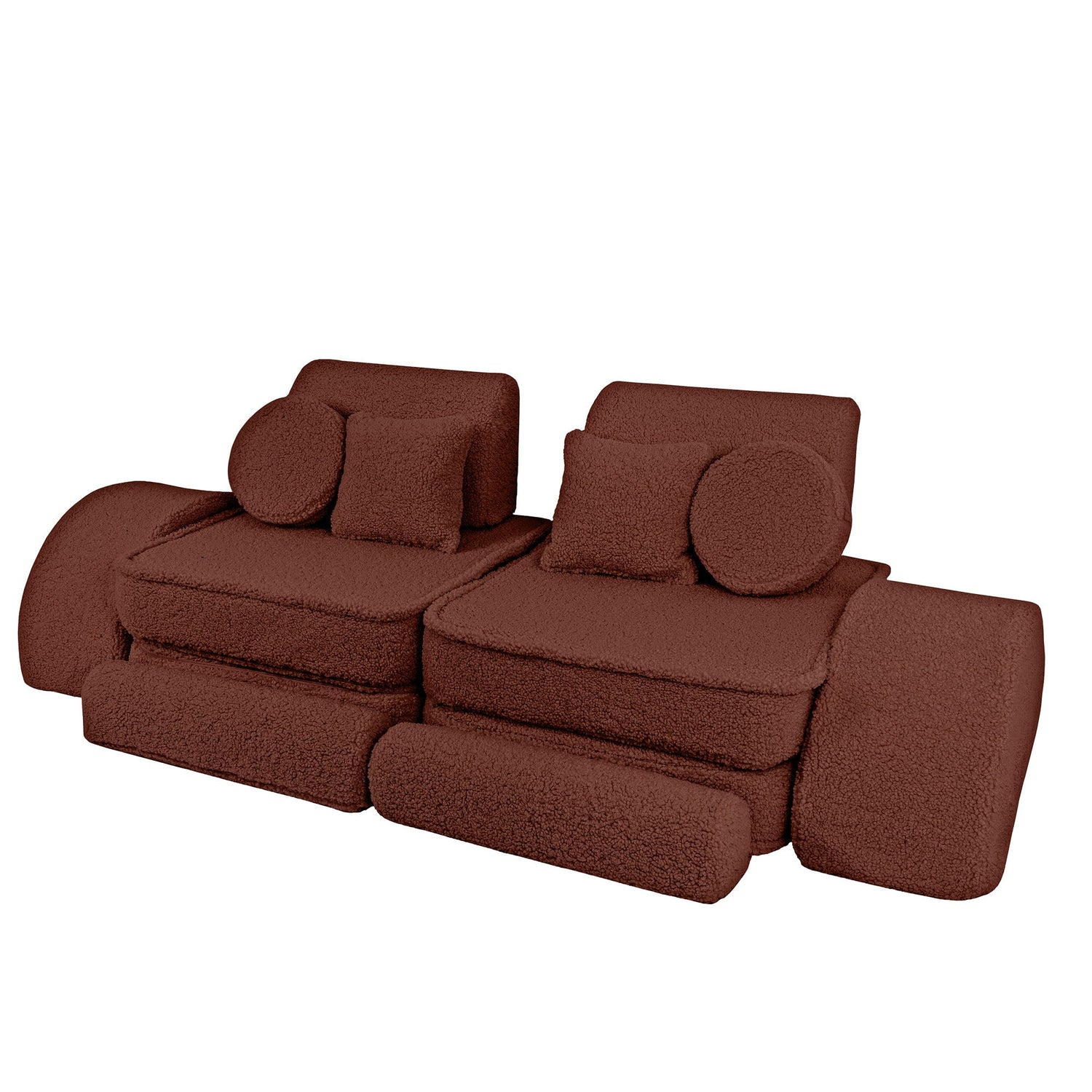 MeowBaby® BEARLY Play Sofa - Play Sofa Pocket Max