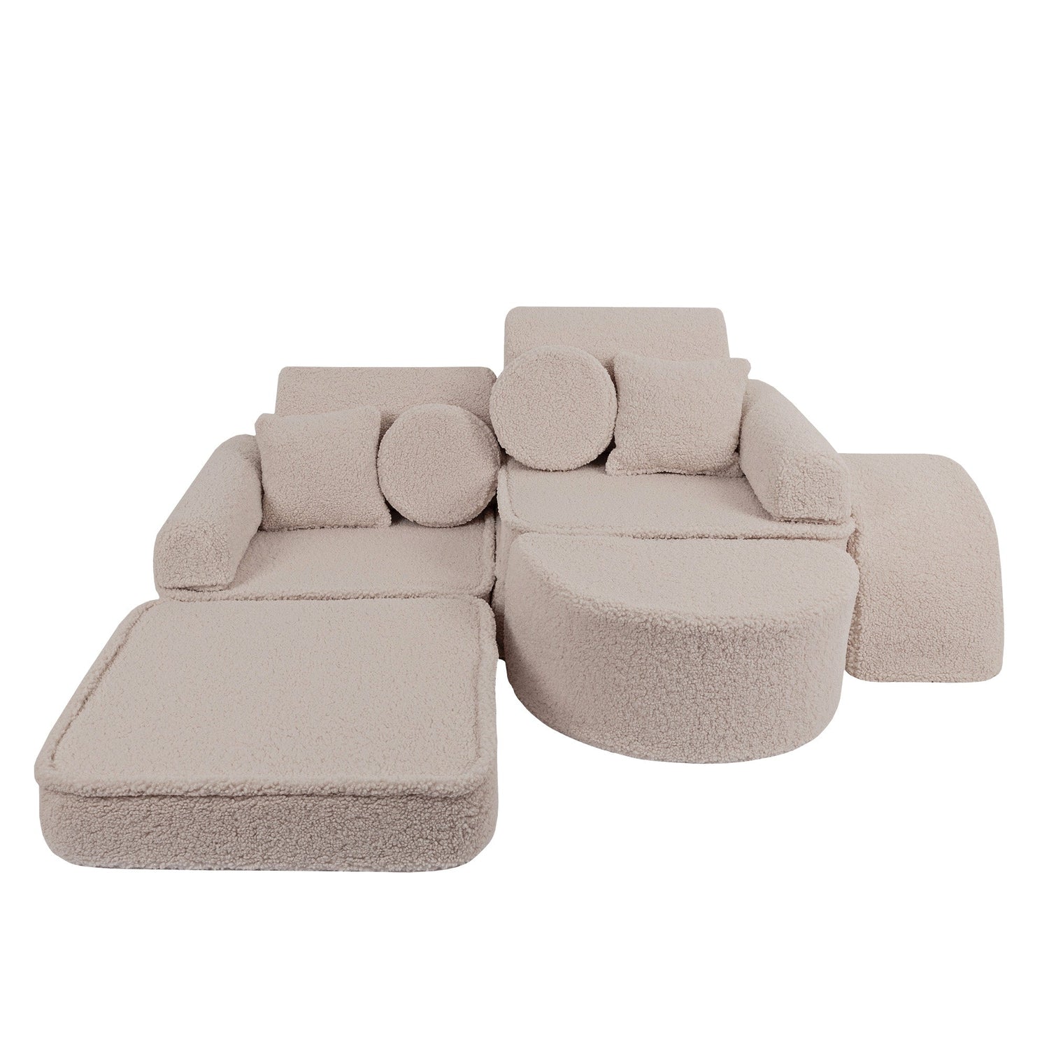 MeowBaby® BEARLY Play Sofa - Play Sofa Pocket Max
