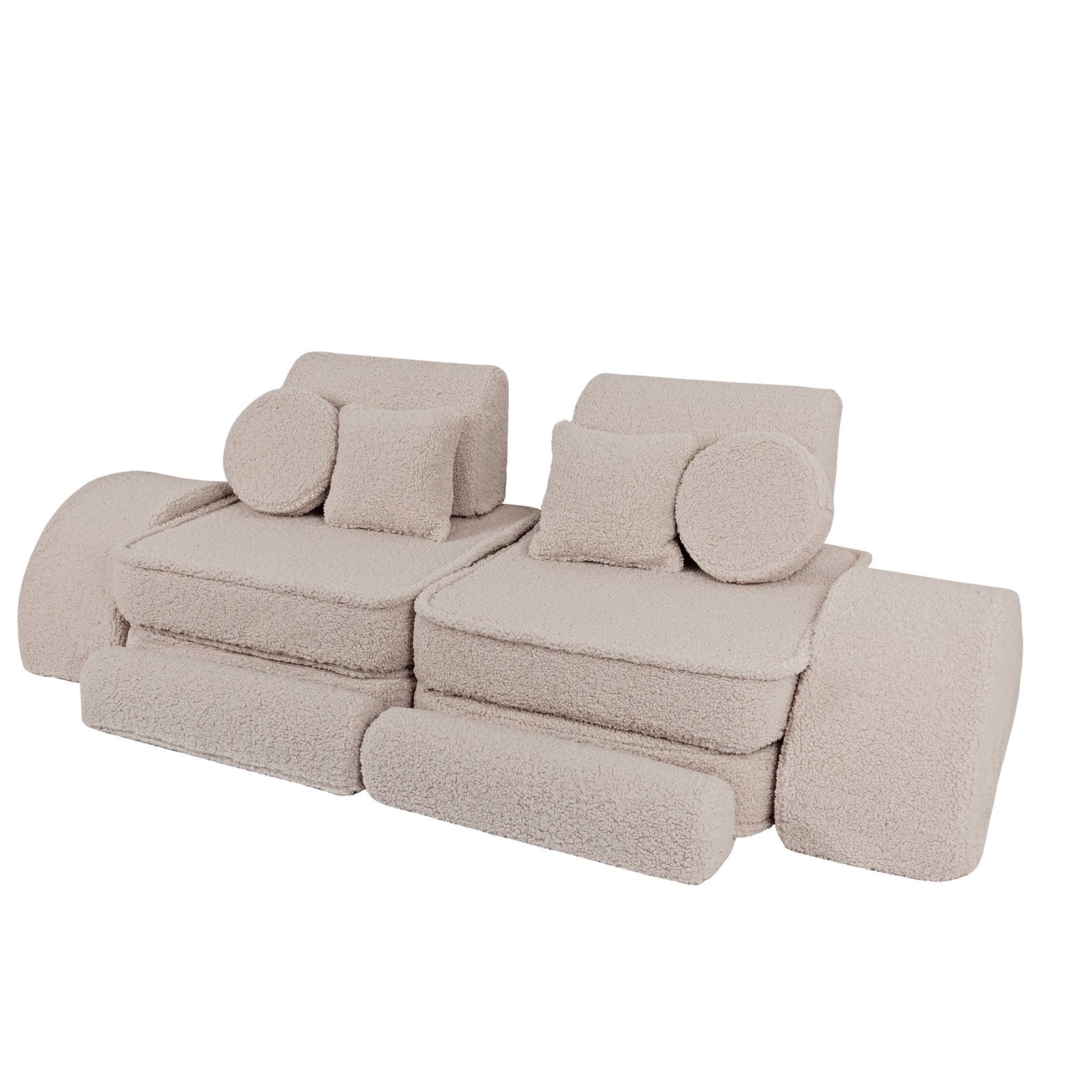 MeowBaby® BEARLY Play Sofa - Play Sofa Pocket Max