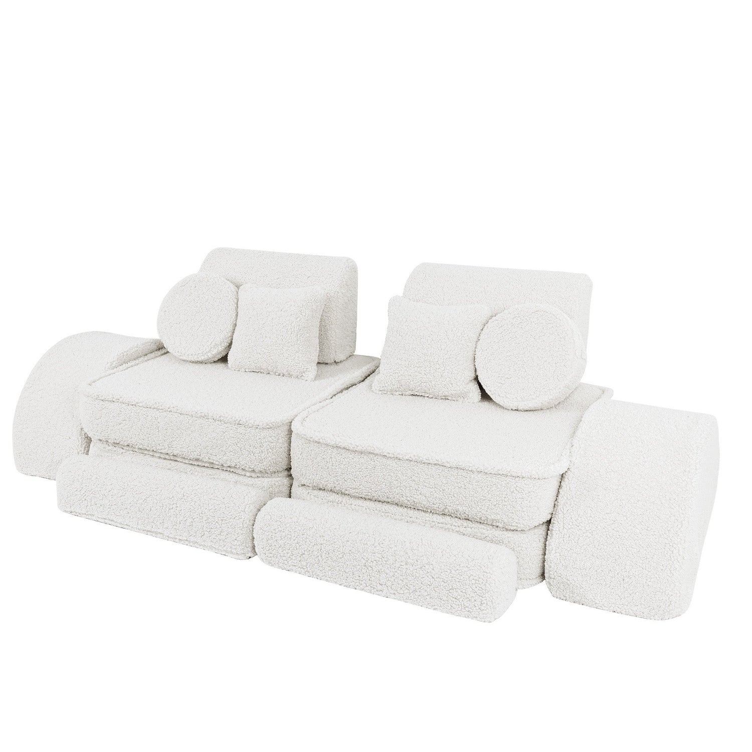 MeowBaby® BEARLY Play Sofa - Play Sofa Pocket Max