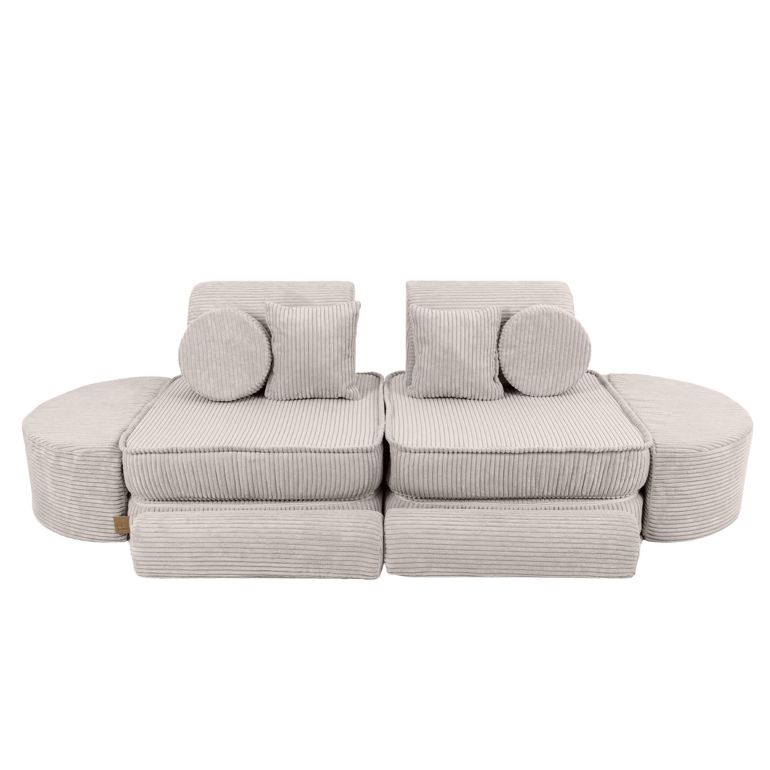 MeowBaby® Aesthetic Kids Play Sofa MAX | Modular Kids Play Couch | Corduroy