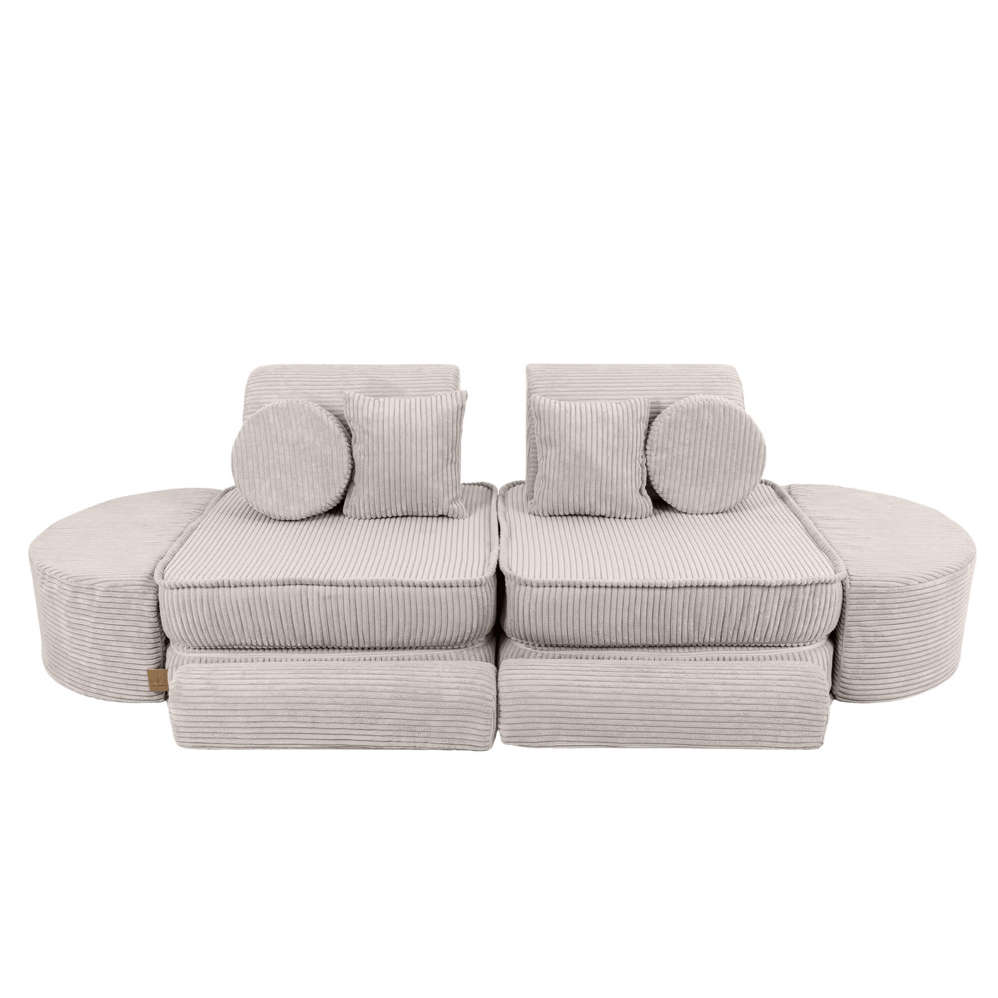 MeowBaby® Aesthetic Kids Play Sofa MAX | Modular Kids Play Couch | Corduroy