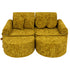 MeowBaby honey mustard tangle soft play sofa | kids play sofa | modular play sofa for kids 