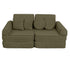 khaki corduroy play sofa | khaki corduroy Play Sofa | Play Sofa Kids khaki corduroy | MeowBaby khaki corduroy soft play sofa | 