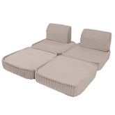 Meowbaby Churros Pocket Sofa Basic Pebble Beige