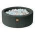 MeowBaby Ball Pit for Kids | Baby Ball Pit | Churros Green Ball Pit with Balls |