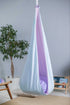 Light Blue and Lilac Cocoon Swing for Kids |