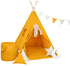 Orange Teepee Tent | Teepee Orange | Kids Teepee | Teepee Tent for Kids | Teepee Tent for Babies & Toddlers | Orange Tent | Kids Teepee Tent | Teepee Tent for Boys & Girls | 