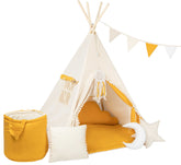 Mustard Teepee Tent | Teepee Mustard | Kids Teepee | Teepee Tent for Kids | Teepee Tent for Babies & Toddlers | Mustard Tent | Kids Teepee Tent | Teepee Tent for Boys & Girls | 