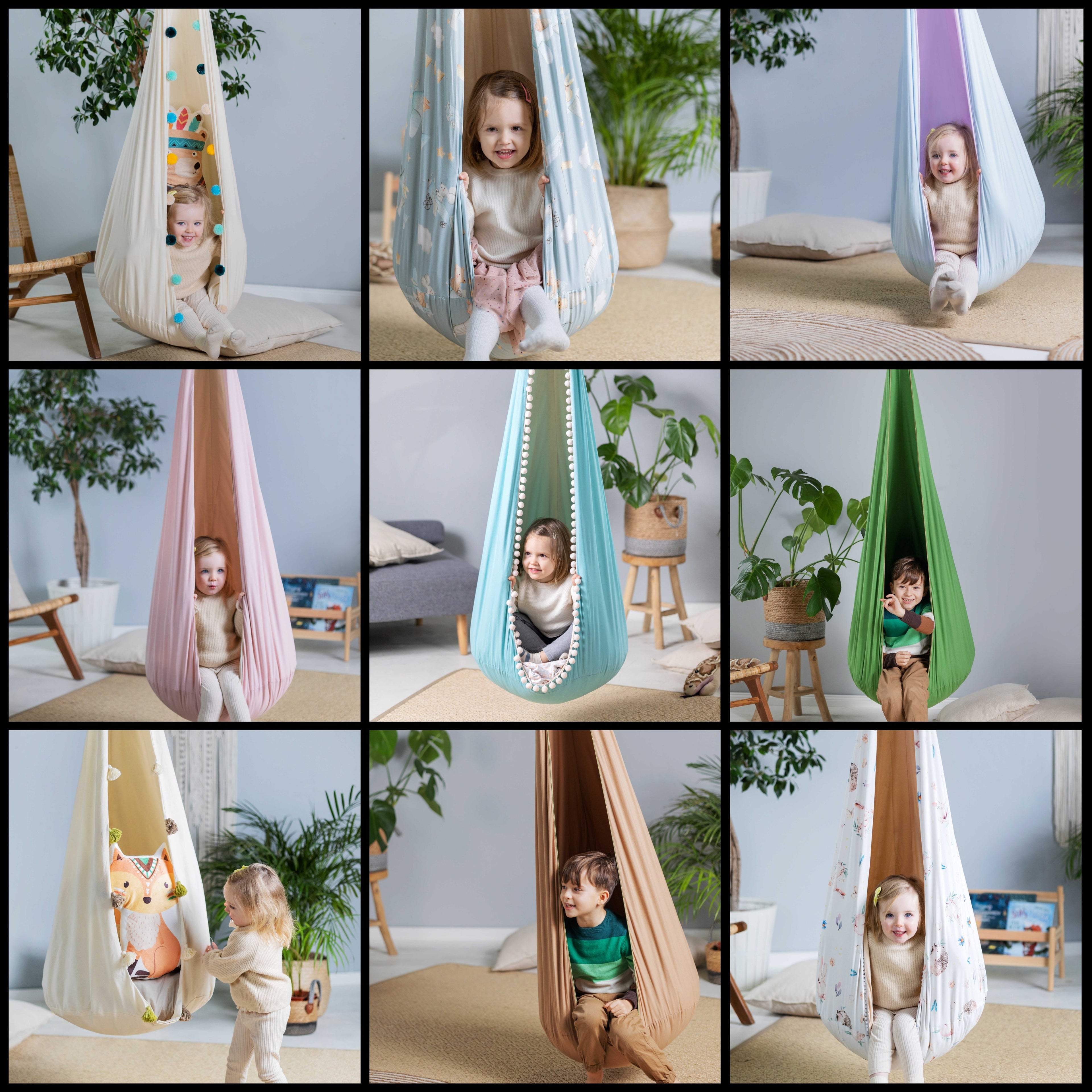 Kids Cocoon Swing - Bubbly