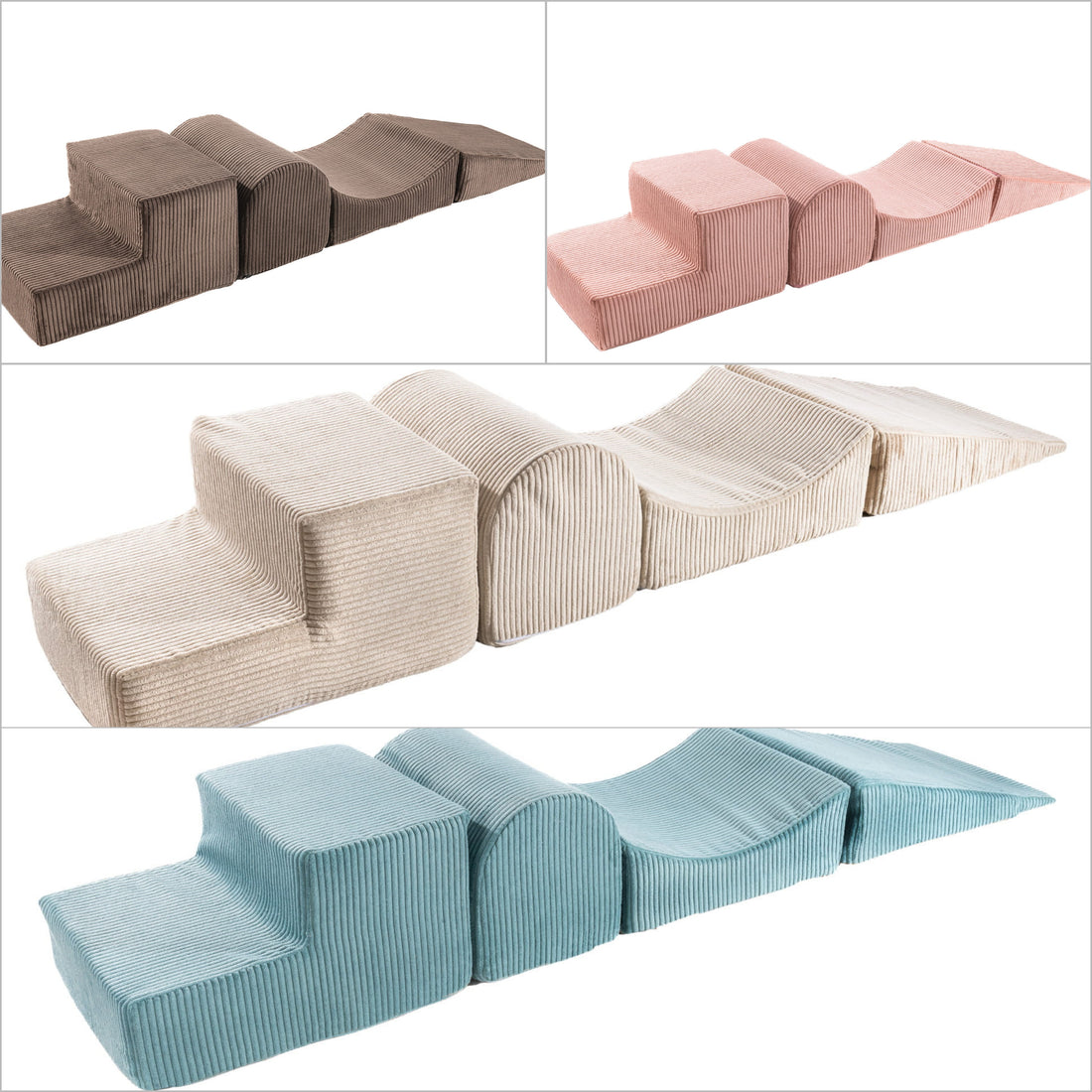 MeowBaby Soft Play Corduroy blocks | corduroy soft play blocks | corduroy soft lay elements | soft play blocks for baby and toddler |