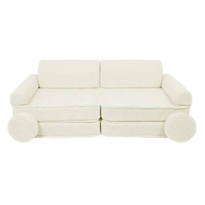 MeowBaby® BEARLY Soft Play Sofa | Bearly Play Sofa PREMIUM