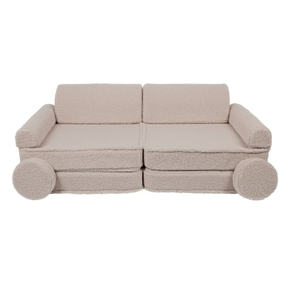 MeowBaby® BEARLY Soft Play Sofa | Bearly Play Sofa PREMIUM